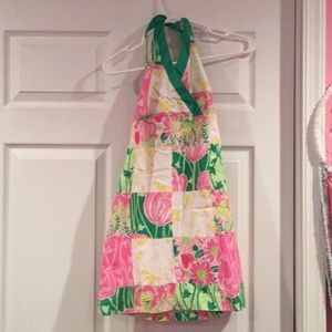 Lilly Pulitzer size 10 halter dress